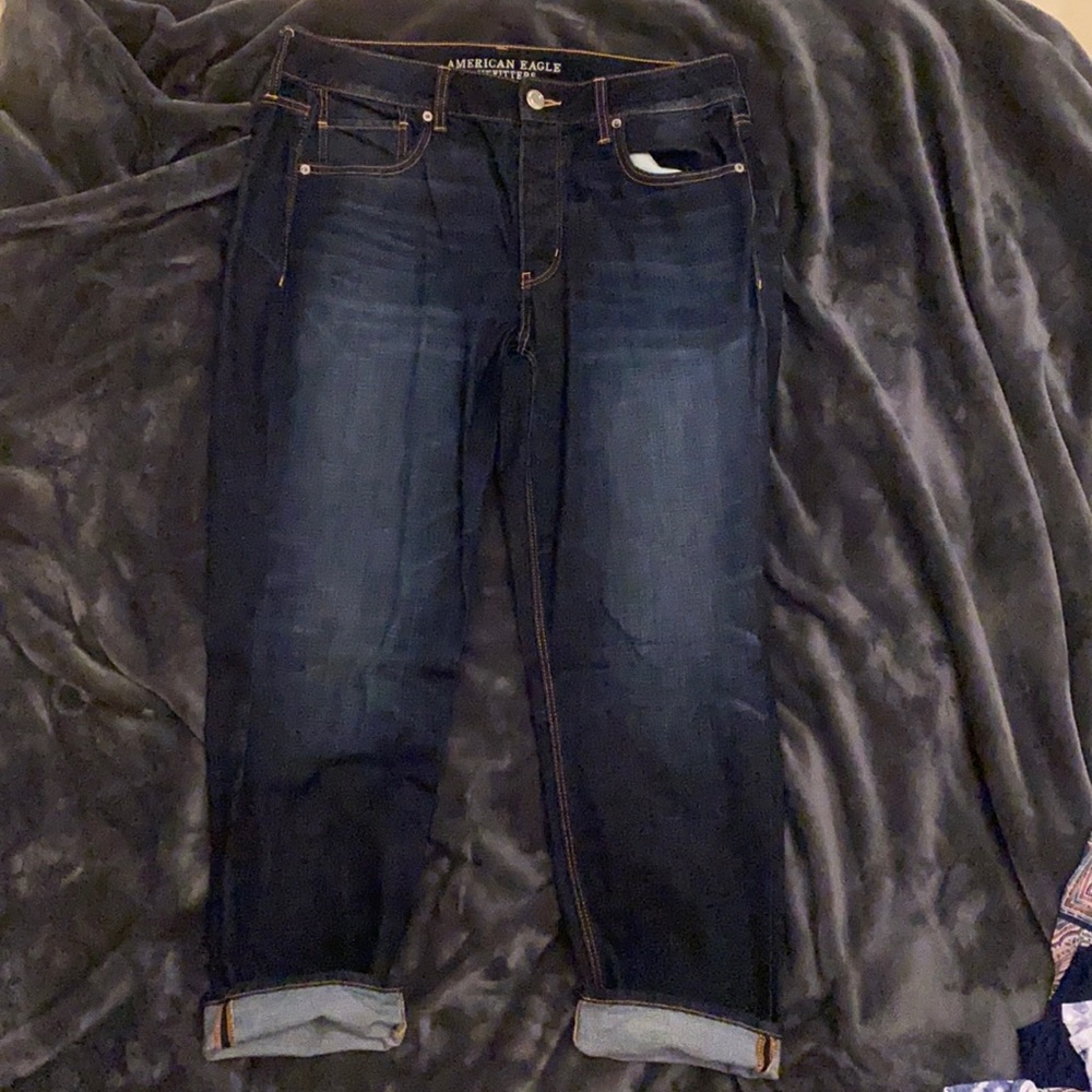 Crop jeans